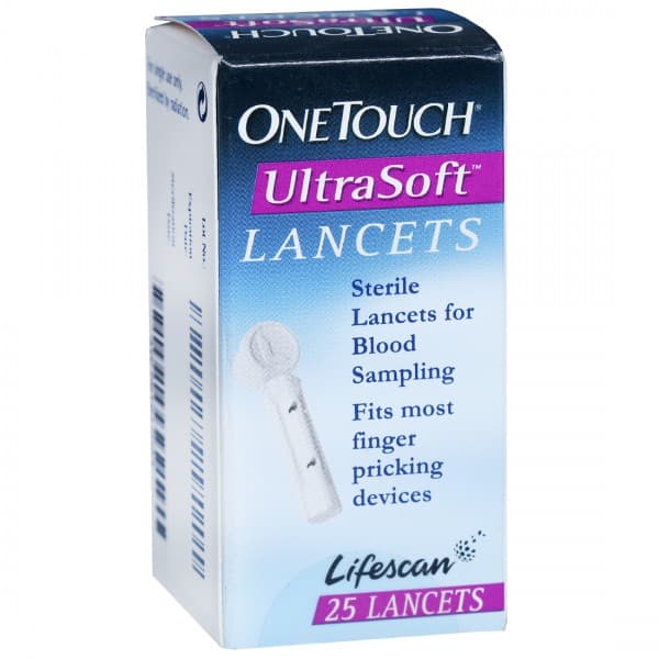 OneTouch Ultra Soft Lancets Pack Of 25