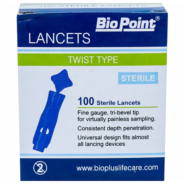 Lancets Bio Point (Bharat) Pack Of 100