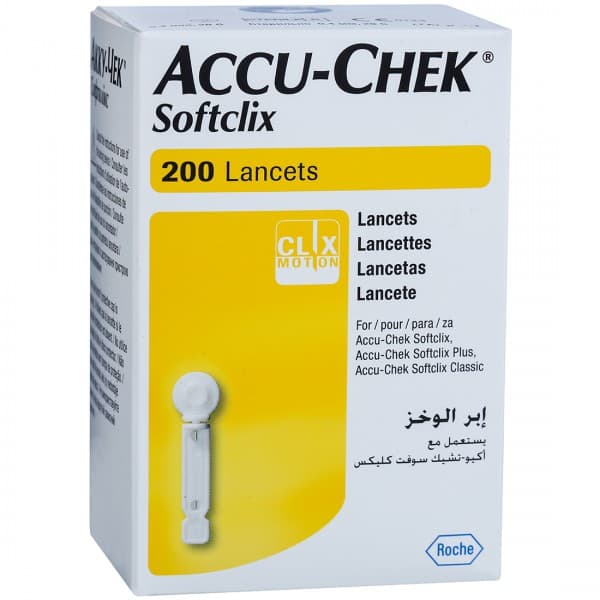 Accu Chek Softclix Lancets Pack Of 200