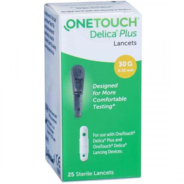 OneTouch Delica Plus Lancets Pack Of 25
