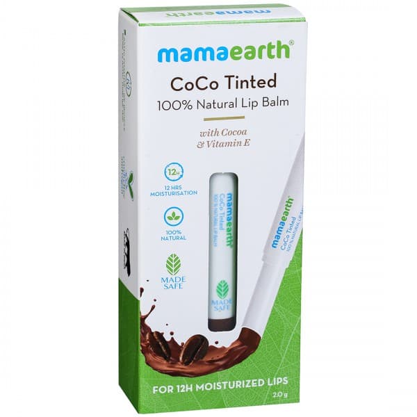 Mamaearth Coco Tinted  Natural Lip Balm with Coco & Vitamin E 2.0 g