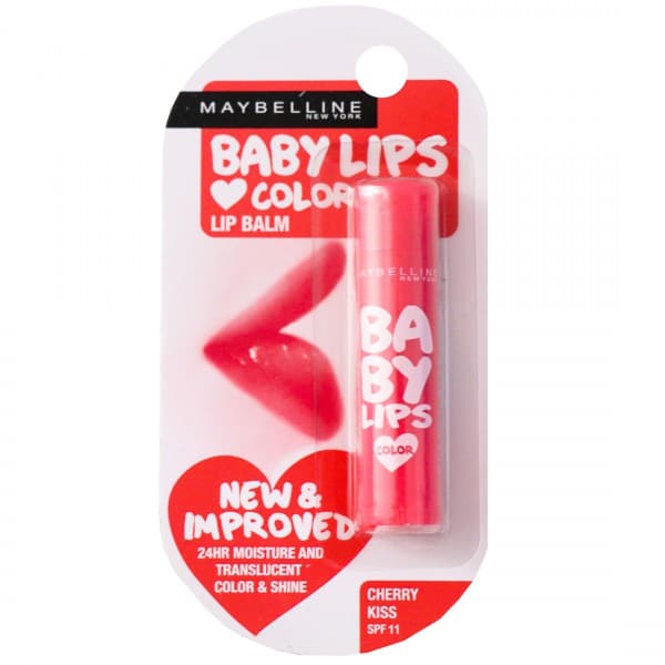 Maybelline New York Baby Lips Color SPF 11 Lip Balm Cherry Kiss 4 g