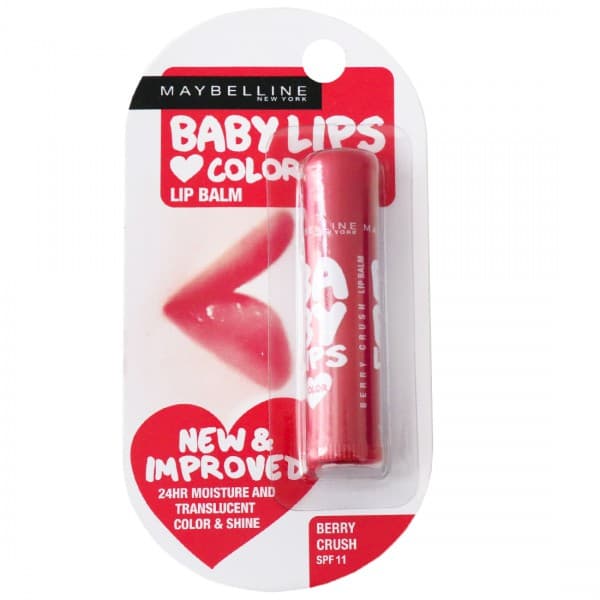 Maybelline New York Baby Lips Color SPF 11 Lip Balm Berry Crush 4 g