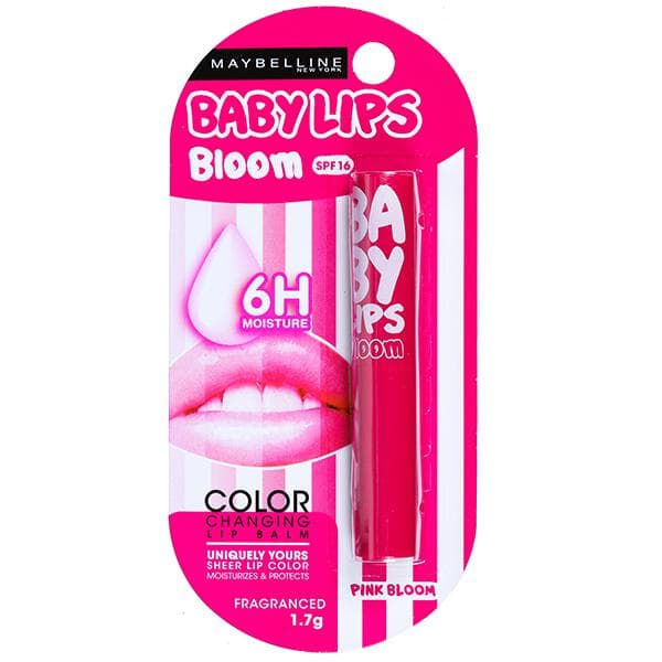 Maybelline Baby Lips Pink Bloom Spf 16 Lip Balm 1.7 g