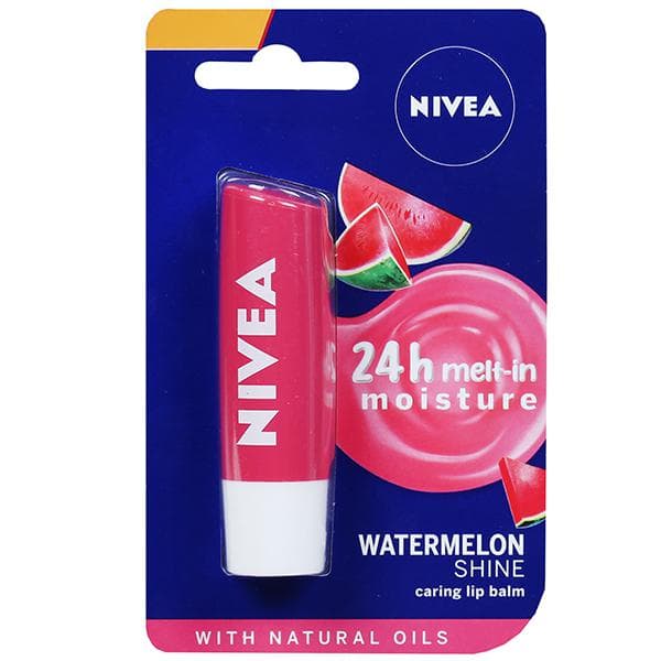 Nivea Watermelon Shine Caring Lip Balm 4.8 g