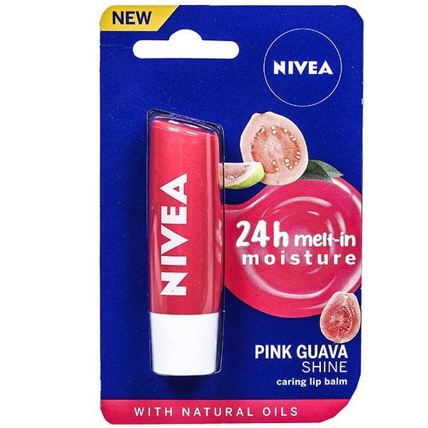 Nivea Pink Guava Shine Caring Lip Balm 4.8 g