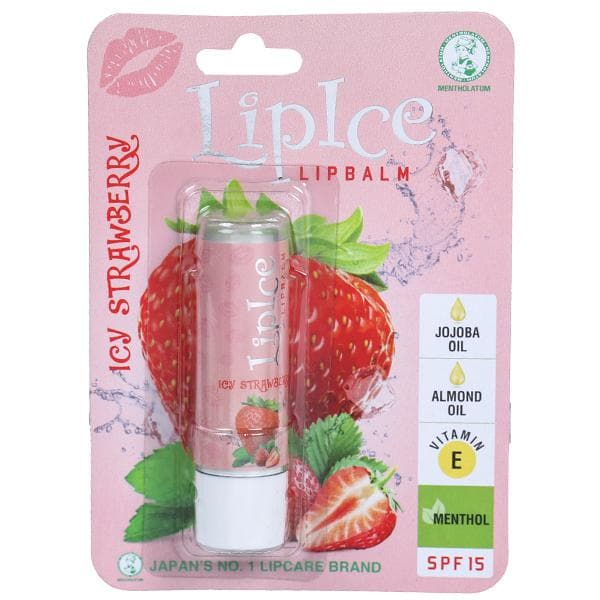 LipIce Icy Strawberry Spf 15 Lipbalm 4.5 g
