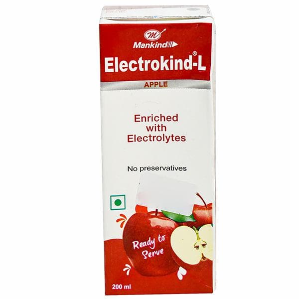Electrokind L (Apple Flav) Liquid 200 ml