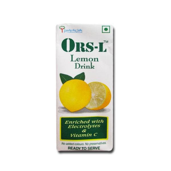 ORS L Lemon Flavour Drink 200 ml