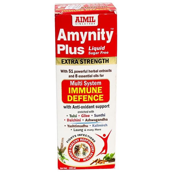 Amynity Plus Sugar Free Liquid 200 ml