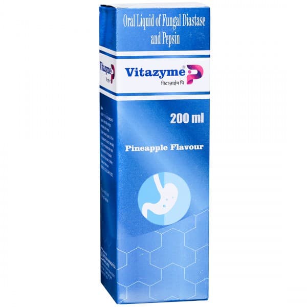 Vitazyme P (Pineapple Flav) Oral Liquid 200 ml