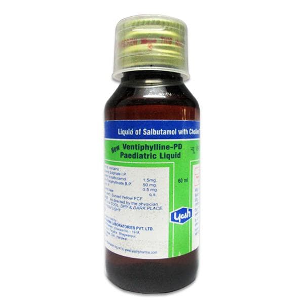 Ventiphylline PD Paediatric Liquid 60 ml