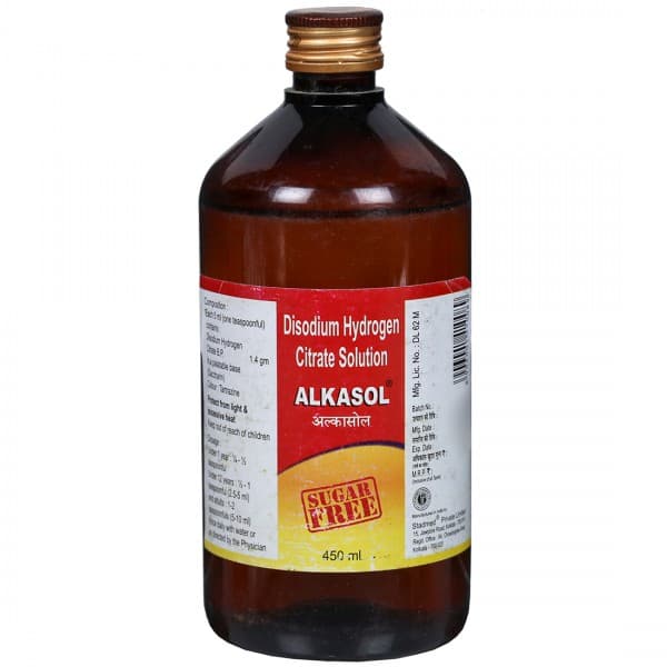 Alkasol Sugar Free Liquid 450 ml