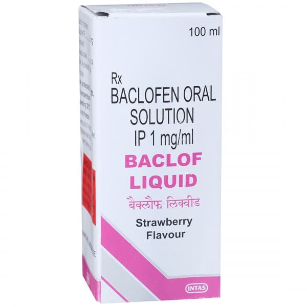 Baclof Strawberry Flavour Liquid 100 ml