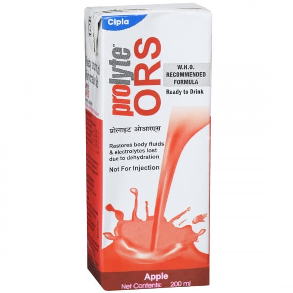 Cipla ORS Prolyte Apple Liquid 200 ml