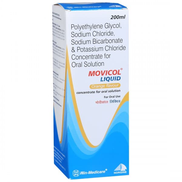 Movicol (Orange Flavour) Liquid 200 ml