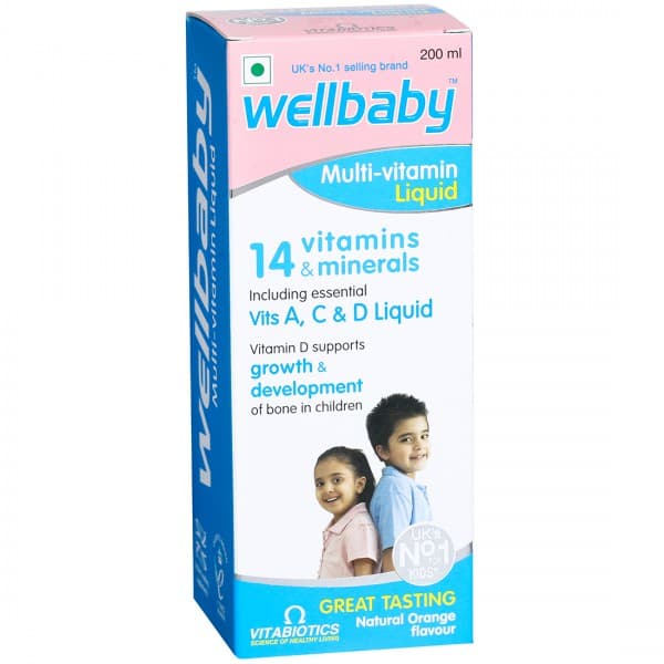 Wellbaby Multi Vitamin Liquid 200 ml