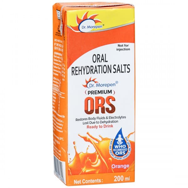 Ors (Dr. Morepen) Premium Orange Flavour Liquid 200 ml
