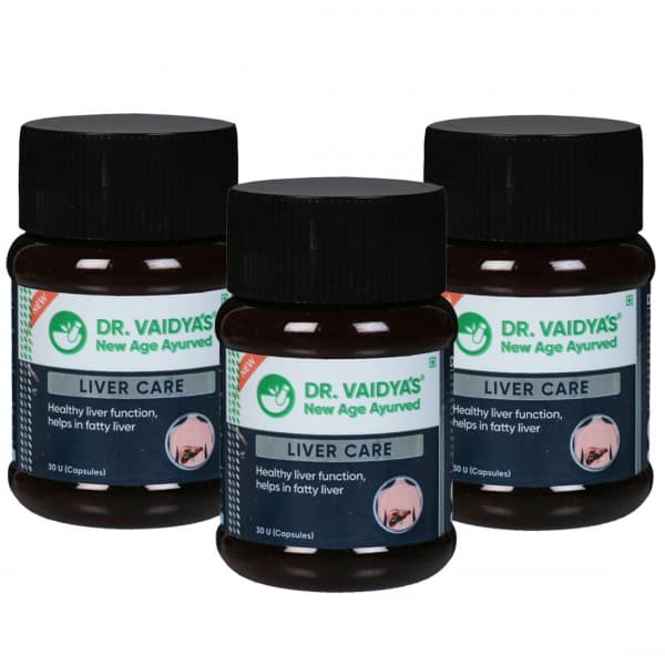 Dr.Vaidya's Liver Care 3 x 30 Capsules