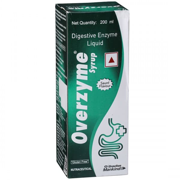 Overzyme Saunf Flavour Syrup 200 ml
