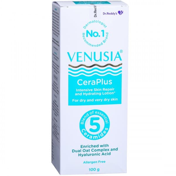 Venusia CeraPlus Intensive Skin Repair and Hydrating Lotion 100 g