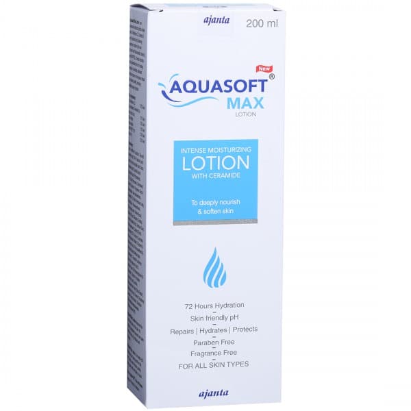 Aquasoft Max (New) Intense Moisturizing Lotion 200 ml