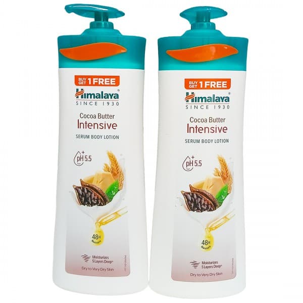 Himalaya Cocoa Butter Intensive Serum Body Lotion (Buy 1 Get 1 Free) 400 ml