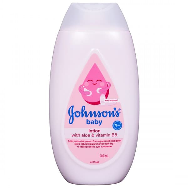 Johnsons Baby Lotion With Aloe & Vitamin B5 200 ml