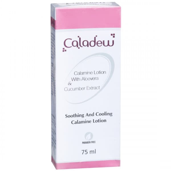 Caladew Soothing and Cooling Calamine Lotion 75 ml
