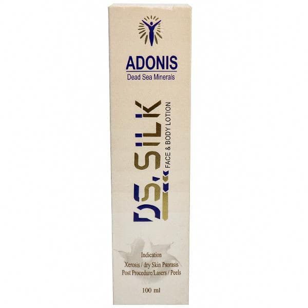 Adonis Dead Sea Minerals Ds Silk Face & Body Lotion 100 ml
