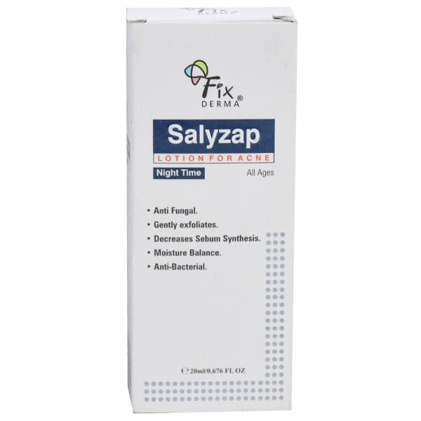 Fixderma Salyzap (Night Time All Ages) Lotion 20 ml