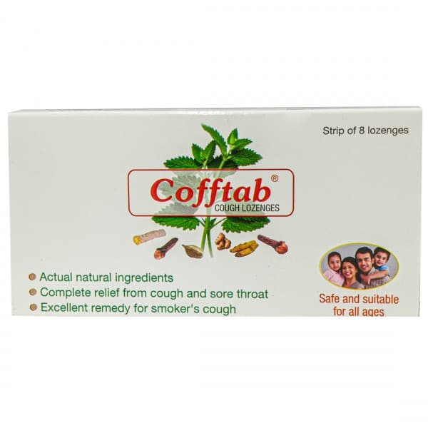 Cofftab Cough 8 Lozenges