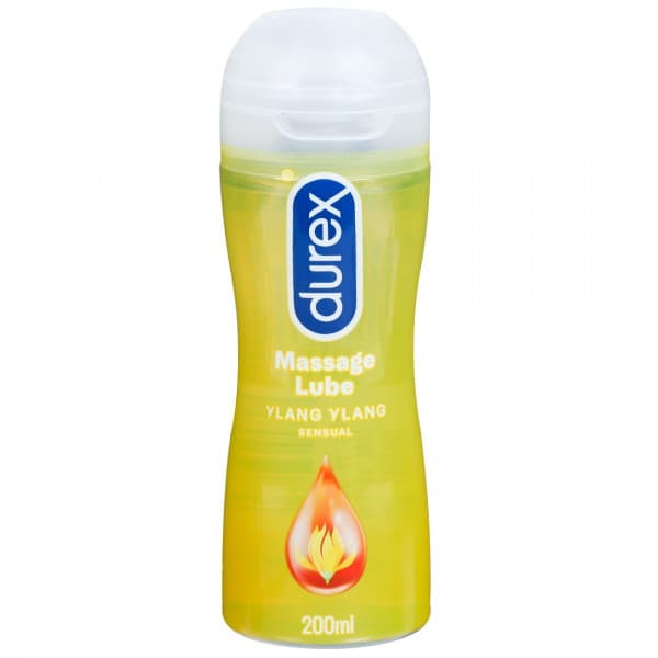 Durex Lube Ylang Ylang Sensual Massage and Lubricant Gel for Men & Women 200 ml