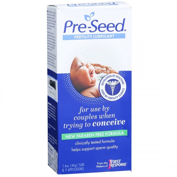 Pre Seed Fertility Lubricant 9 Applicators & 40 g Tube