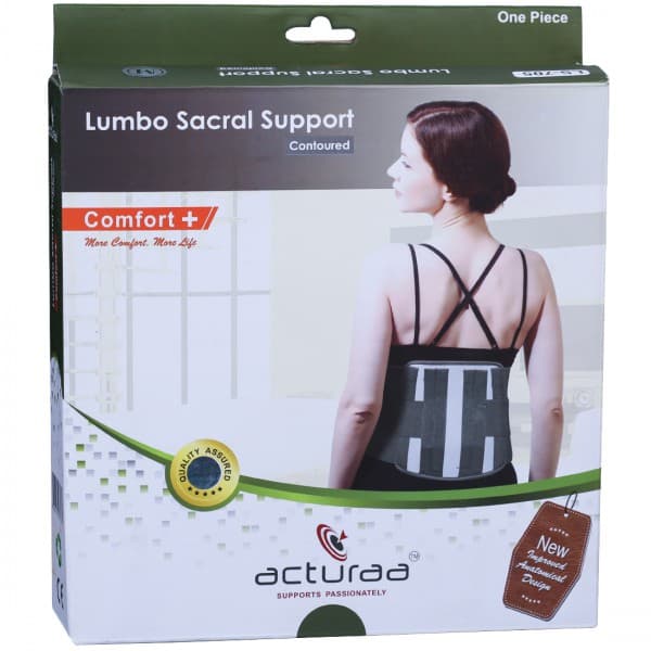 Acturaa Contoured Lumbo Sacral Support Comfort + M