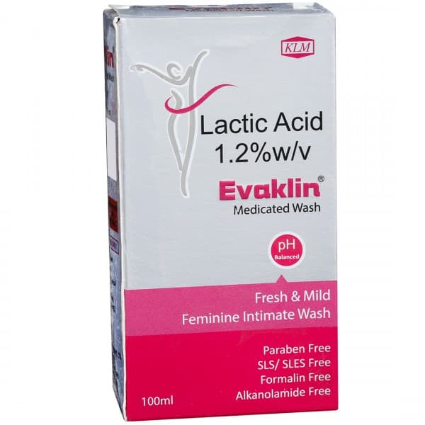 Evaklin Medicated Wash 100 ml