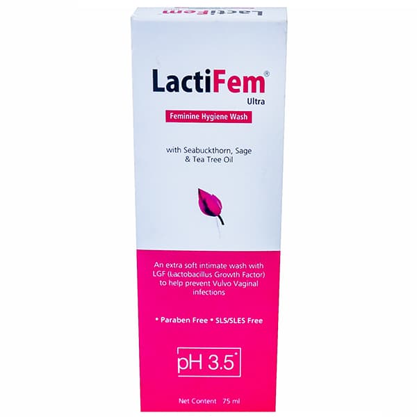 Lactifem Ultra Feminine Hygiene Wash 75 ml