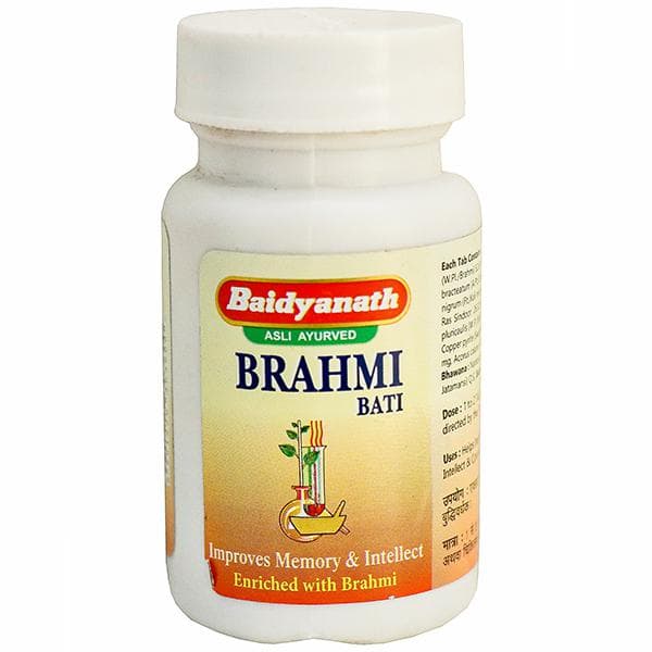 Baidyanath Brahmi Bati 80 Tablets