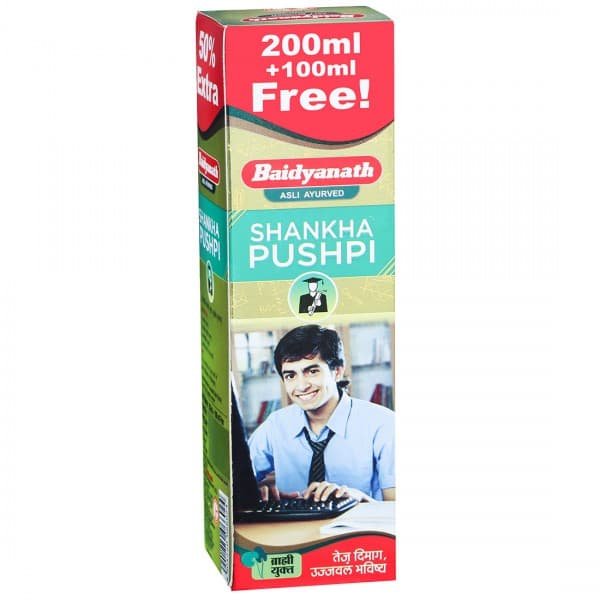 Baidyanath Jhansi Shankha Pushpi (Free 100 ml) 200 ml