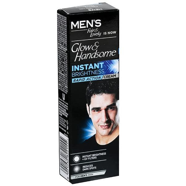 Glow & Handsome Mens Instant Brightness Rapid Action Cream 25 g