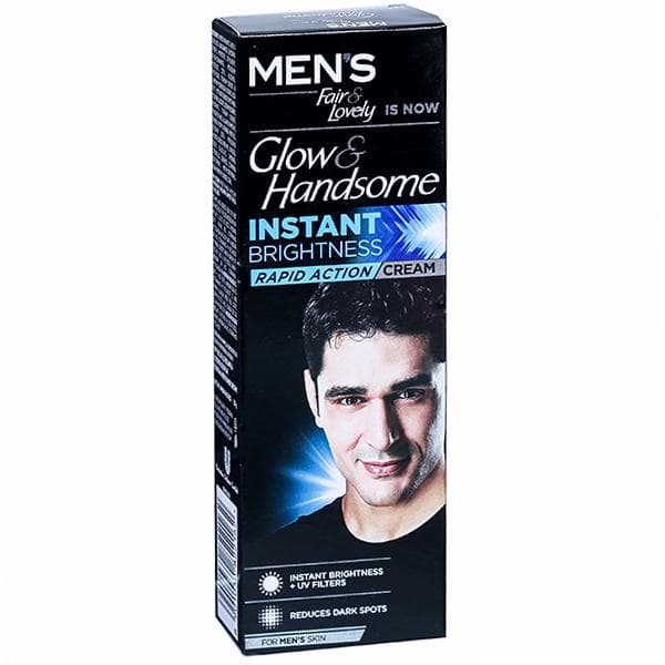 Glow & Handsome Mens Instant Brightness Rapid Action Cream 50 g