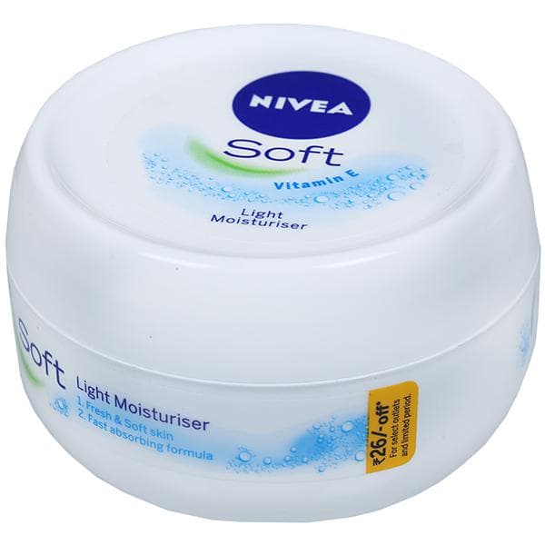 Nivea Soft Light Moisturiser (Rs 26 Off) 100 ml