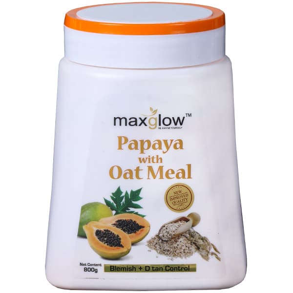 Maxglow Papaya with Oat Meal Cream 800 g