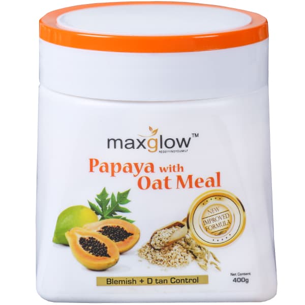 Maxglow Papaya with Oat Meal Cream 400 g