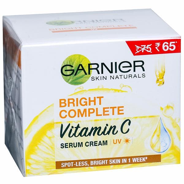 Garnier Bright Complete Vitamin C Serum Cream UV (Off Rs 10) 23 g