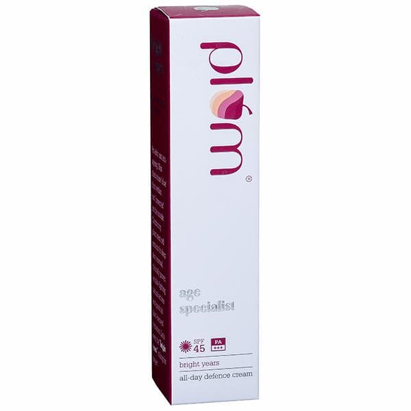 Plum Age Specialist Spf 45 Pa+++ Bright Years All-Day Defence Cream 50 ml