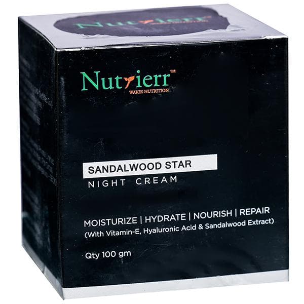 Nutrierr Sandalwood Star Night Cream 100 g