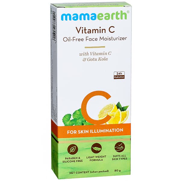 Mamaearth Vitamin C Oil Free Face Moisturizer with Vitamin C & Gotu Kola 80 g