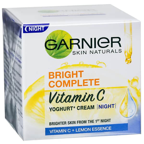 Garnier Bright Complete Vitamin C Yoghurt Night Cream 40 g