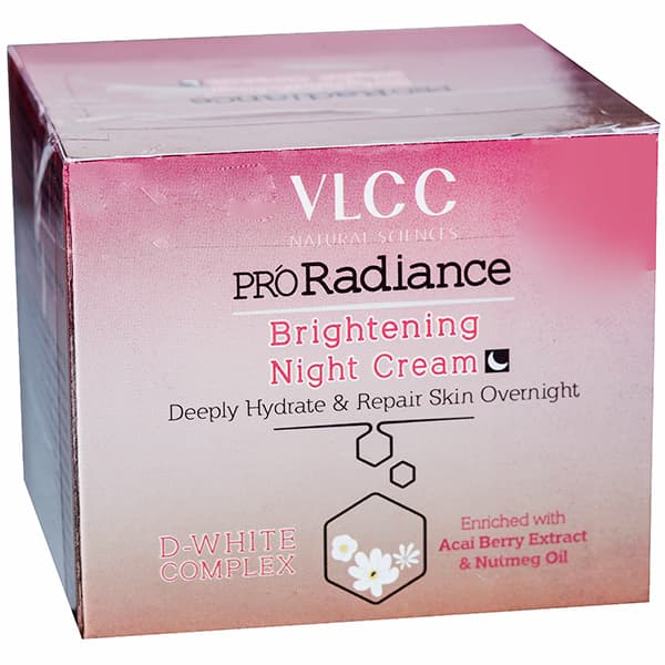 Vlcc Pro Radiance Brightening Night Cream D White Complex 50 g